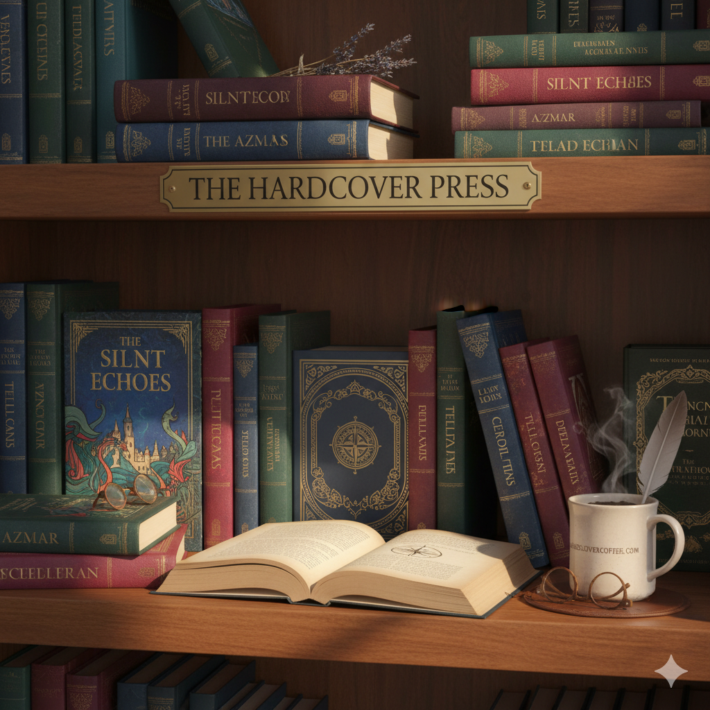 The Hardcover Press “Where every sip inspires a new chapter.”
